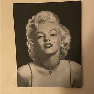 Black and White Portrait Canvas Art
